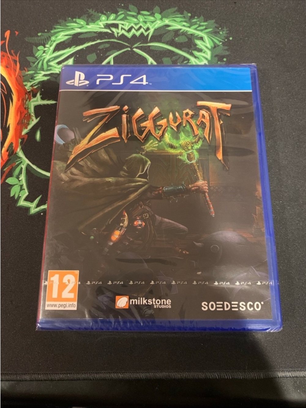 Sony PS4 ZigGurat Game - Blue Case, Black Cover Art(Sealed)